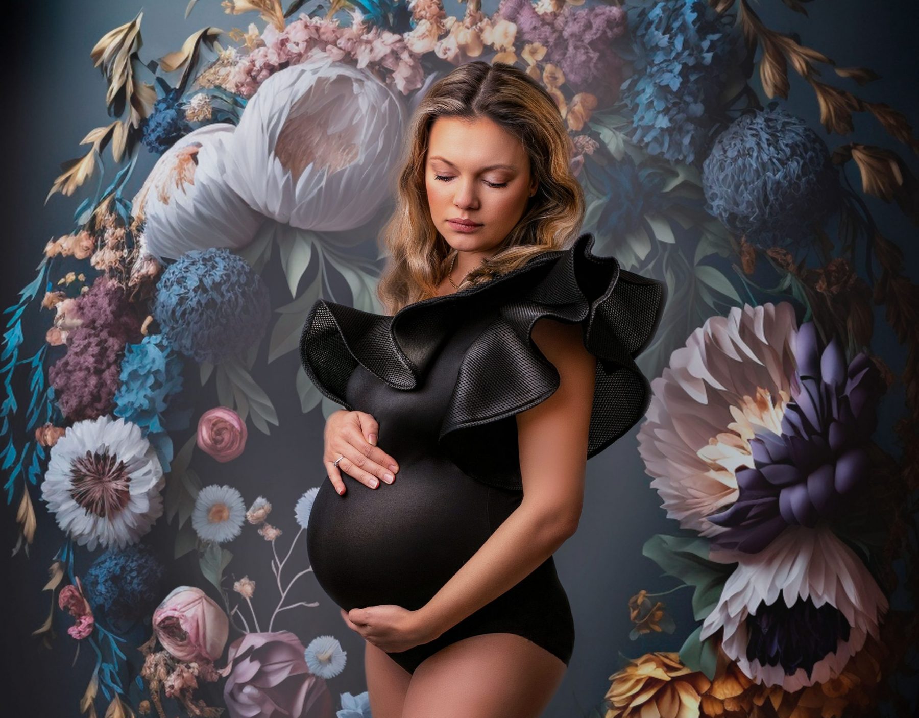 beautiful maternity photoshoot preston