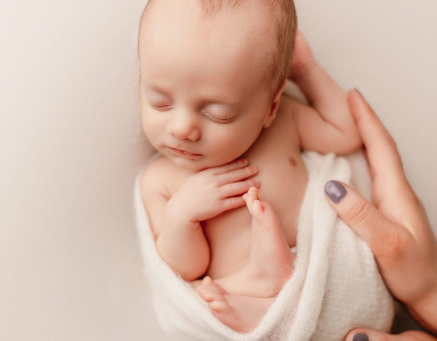 newborn photo preston