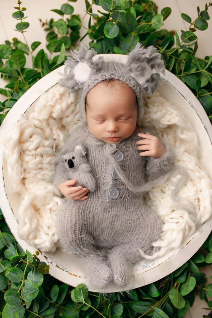 Newborn photoshoot in Preston studio