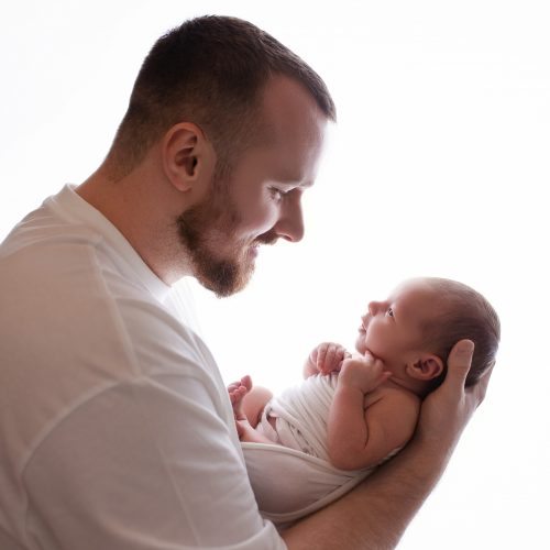Newborn photoshoot in Preston studio