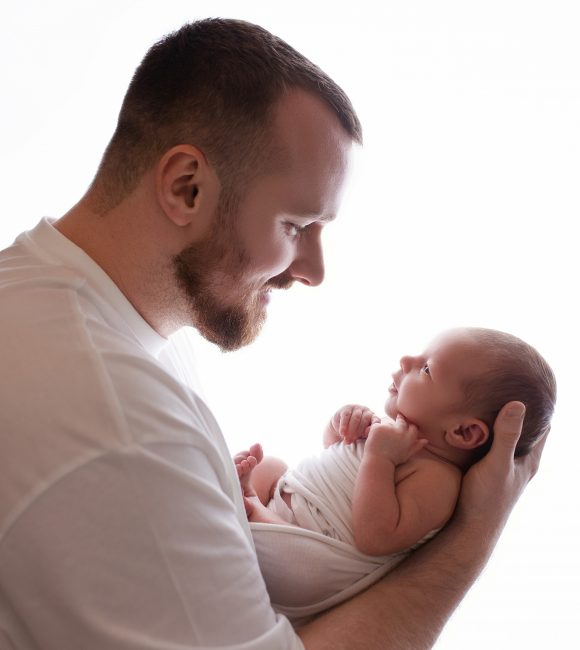 Newborn photoshoot in Preston studio