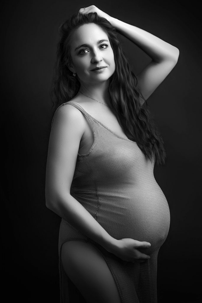 black and white maternity photos preston